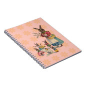 Carnet Pâques Lapin Poule Lapin Œufs (Côté Droit)