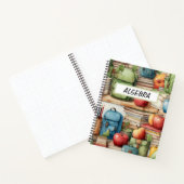 CARNET PAQUETS DE L'ÉCOLE DE COULEUR D'EAU POMMES ROUGES (Intérieur)