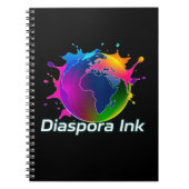 Carnet Par Diaspora Ink. Cahier/Journal. (Devant)