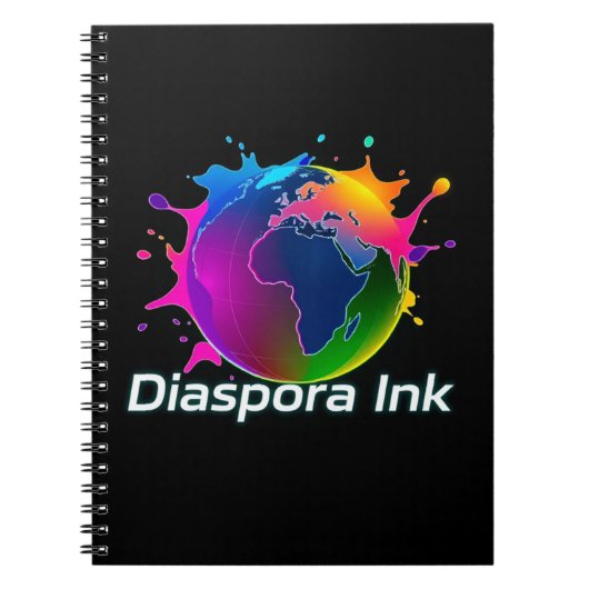 Carnet Par Diaspora Ink. Cahier/journal. (Devant)