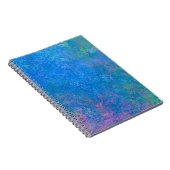 Carnet Par l'encre d'alcool de mer, Abstraite acrylique (Côté Droit)