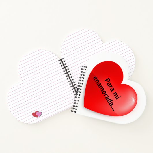 Carnet Para mi enamorada (Intérieur)