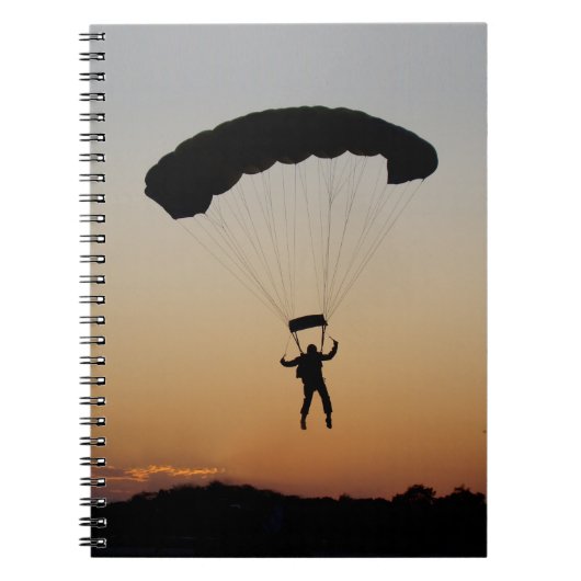 Carnet Parachute de Skydiver à Sunset Sky Diver (Devant)