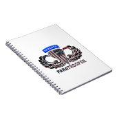Carnet Parachutiste aéroporté (Côté Droit)