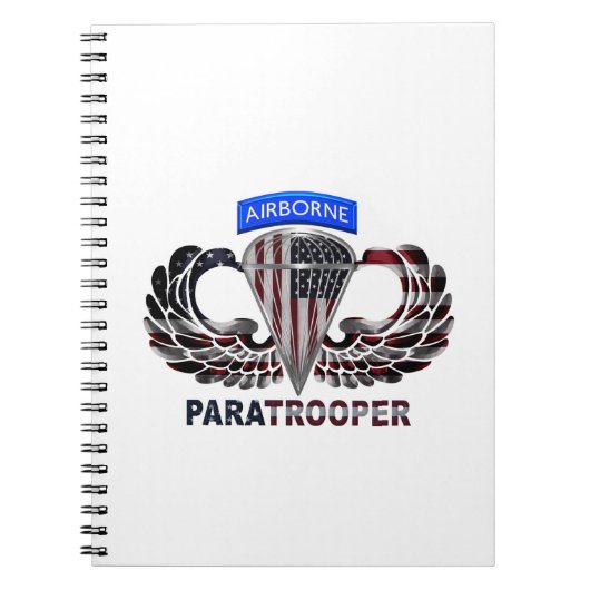 Carnet Parachutiste aéroporté (Devant)
