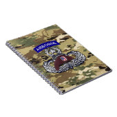 Carnet Parachutiste aéroporté (Côté Droit)