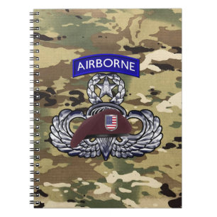 Carnet Parachutiste aéroporté 
