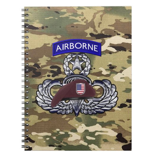Carnet Parachutiste aéroporté (Devant)
