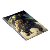 Carnet Parachutiste de l'ARMÉE 82e (Côté Droit)