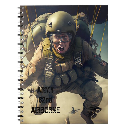 Carnet Parachutiste de l'ARMÉE 82e (Devant)