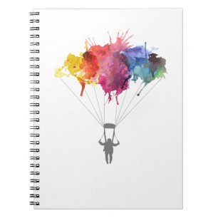 Carnet Parachutiste, parachute. Sport de parachutisme.