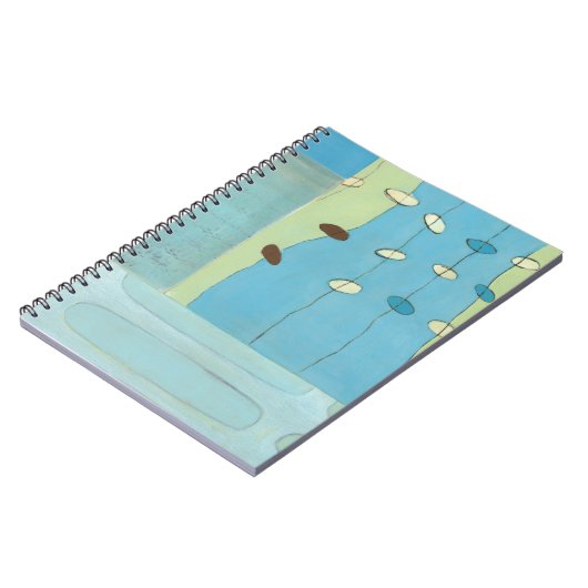 Carnet Parade Abstraite des oeufs bleus (Côté gauche)