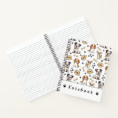 Carnet Parade de chiots joueurs (Intérieur)