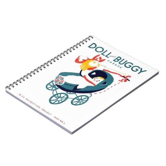 Carnet Parade poupée et buggy (Côté gauche)