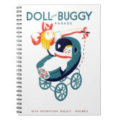 Carnet Parade poupée et buggy (Devant)