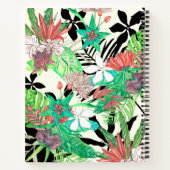 Carnet Paradis floral II (Dos)