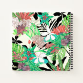 Carnet Paradis floral II (Dos)