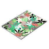 Carnet Paradis floral II (Côté gauche)