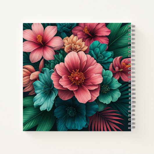 Carnet Paradis tropical (Dos)