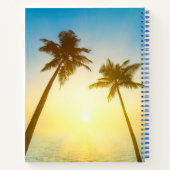 Carnet Paradis tropical idyllique (Dos)