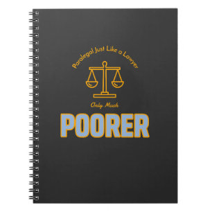 Carnet Paralegal Comme un avocat seulement beaucoup plus 