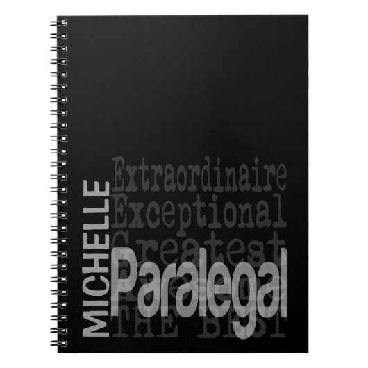 Carnet Paralegal Extraordinaire CUSTOM (Devant)