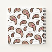 Carnet Paramecia Paisley Personnalisable Biologie Blanc (Dos)