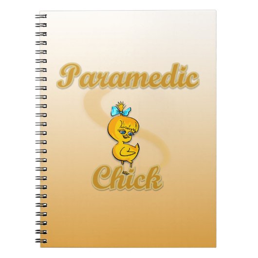 Carnet Paramedic Chick (Devant)