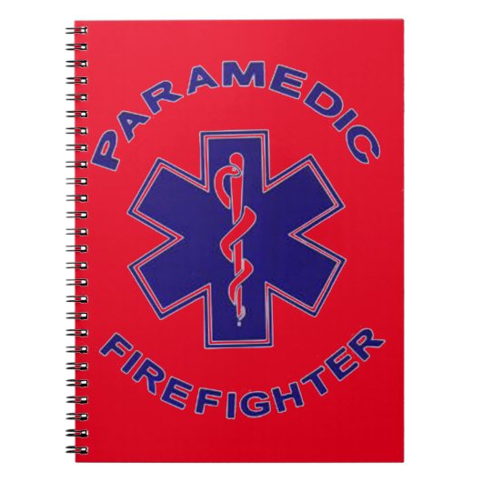 Carnet Paramedic du pompier (Devant)