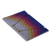 Carnet Parapluie bleu et multicolore (Côté Droit)