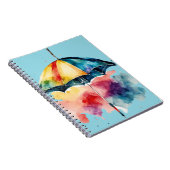Carnet Parapluie coloré (Côté Droit)