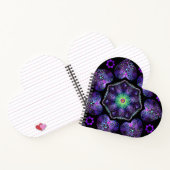 Carnet Parapluie violet & coeurs .7 (Intérieur)