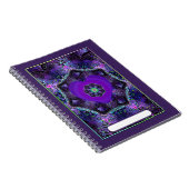 Carnet Parapluie violet & coeurs .7 (Côté Droit)