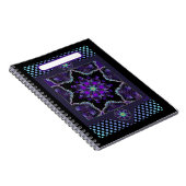 Carnet Parapluie violet & coeurs .7 (Côté Droit)