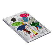 Carnet Parapluies (Côté Droit)