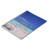 Carnet Parasol et deux transats sur la plage, Miami (Côté gauche)