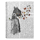 Carnet Parasol lapin et papillon 2 (Devant)