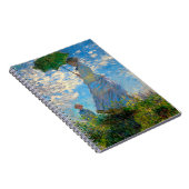 Carnet Parasol Monet Femme Impressionnisme (Côté Droit)