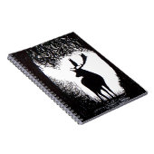 Carnet Parc de Knowle dans les cerfs communs tirés par la (Côté Droit)