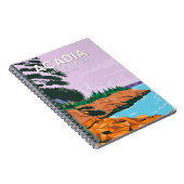 Carnet Parc national Acadia Bar Port Vintage (Côté Droit)