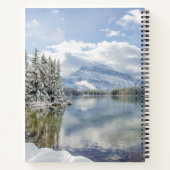 Carnet Parc national Banff en hiver (Dos)