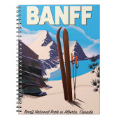 Carnet Parc national de Banff en Alberta, Canada. (Devant)