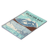 Carnet Parc national de Glacier Bay Alaska Vintage (Côté gauche)