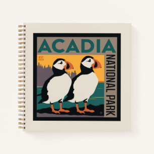 Carnet Parc national de l'Acadie, Maine   Puffins