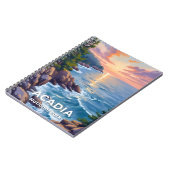 Carnet Parc national de l'Acadie | Peinture Maine Art Voy (Côté gauche)