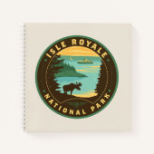 Carnet Parc national de l'Isle Royale (Devant)