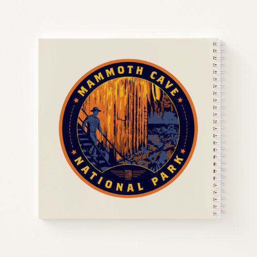 Carnet Parc national de Mammoth Cave (Dos)