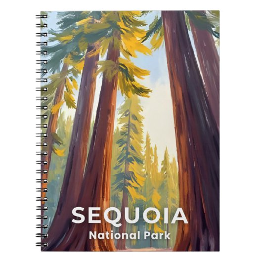 Carnet Parc national de Sequoia | California Travel (Devant)