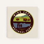 Carnet Parc national de Wind Cave (Devant)