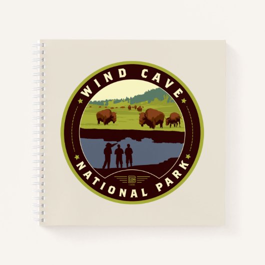 Carnet Parc national de Wind Cave (Devant)
